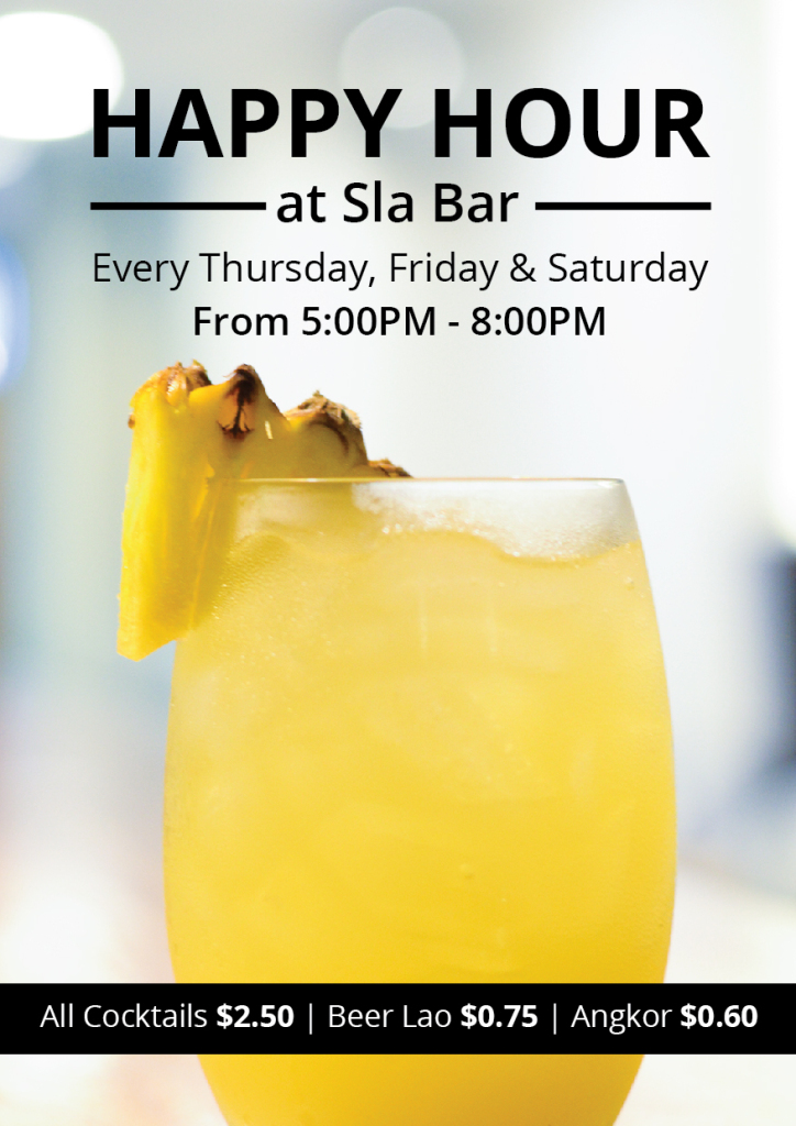 Happy Hour at Sla Bar